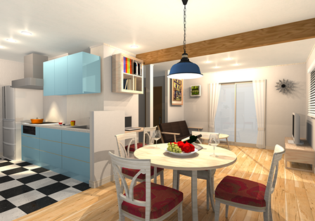 快適空間は間取り変更から！3Dパースで実体感♪♪♪