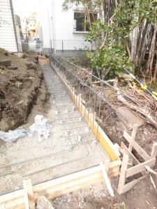 配筋　型枠ブロック