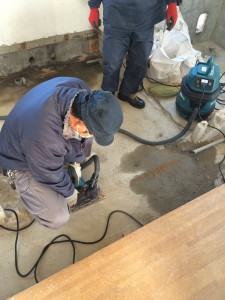 RC二世帯住宅を一世帯に