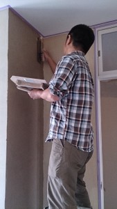 珪藻土　セルフビルド