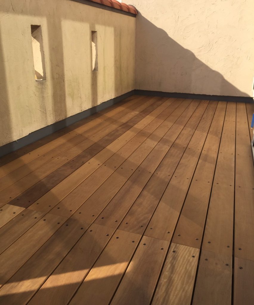 ハードウッドデッキ材は長持ち！