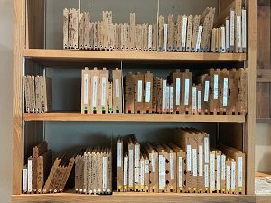 カタログ整理をしてもらいました。