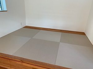 和紙でできた畳
