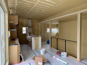 塗り壁の下地処理