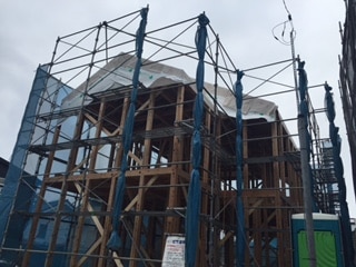 先日、上棟しました！