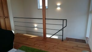 鉄骨の造作も得意です。