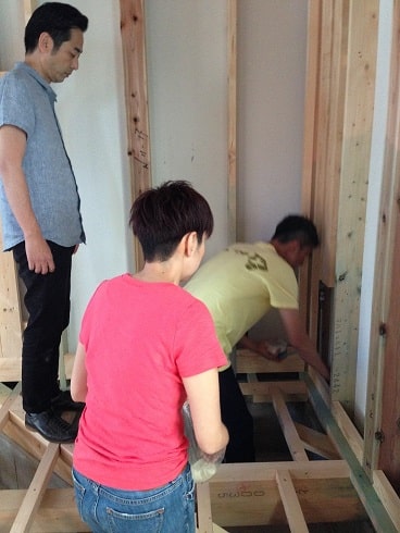 四方固め・電気打ち合わせに行ってきました