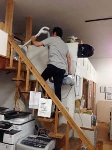 掃除をすると運気アップ！