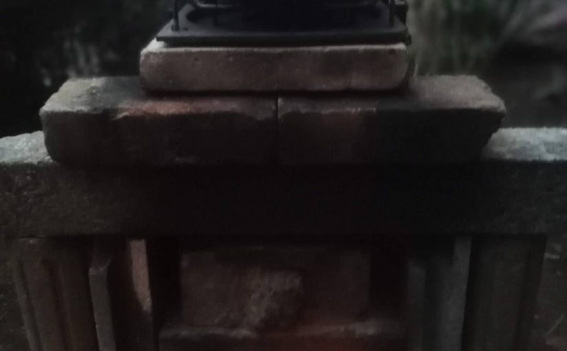 藤原　余ったブロックや耐火レンガを…